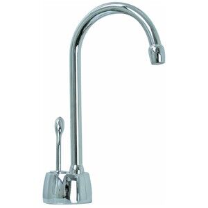 Westbrass D271-NL-26 9" 1-Handle Hot Water Dispenser Faucet Polished Chrome